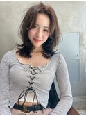 【kate 大宮】　マットベージュ×くびれヘア