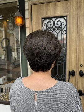 チョコレート(chocolate) 髪質改善大人可愛い20代30代40代50代ショートボブ