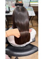 ハピネス クローバー 八木店(Happiness CLOVER) 髪質改善ストレート/大和八木/マロンベージュ