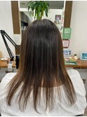 リタッチカラー×リタッチ縮毛矯正