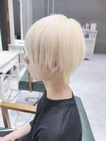 デイズ(days) ウルフショートグレージュアースカラー金髪ホワイトブロンド韓国