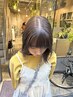 【橋本指名限定】デビュー記念！カット+カラー￥14850→￥10500