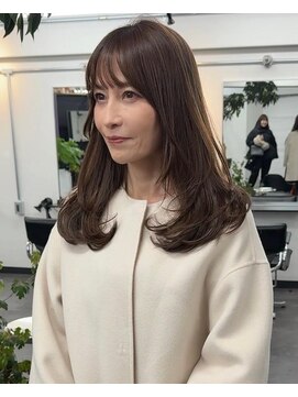 ジルブラン 土浦(JIL BLAN) ハイライトバレイヤージュダブルカラーケアブリーチ20代30代