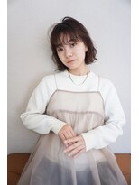 シュク 高円寺(SYUK)&nbsp;ボブパーマ/コテ巻き風/ミニボブ/前髪【SYUK高円寺】kanna