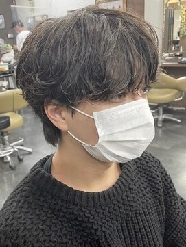 アイトーキョープラスシー 横浜(AI TOKYO+Sea) 大人ニュアンス/ラウンドマッシュ/波巻き/シャドウ/横浜