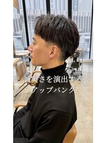 オートル 綱島店(AUTRE by FUGA hair)&nbsp;誠実さを演出するアップバング