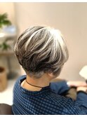 ショートボブカットスタイル