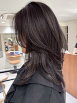 アマレット(Amaretto)&nbsp;レイヤー×極細ハイライトinstagram→kyo_msk__