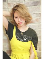 クロワ(croix) 【croix】naturalavant-garde外ハネshort×切りっぱなしボブ