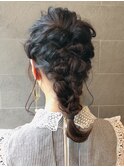 ねじねじ編みおろしアレンジ