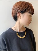 【LA PENSEE】マニッシュショートのローライトカラー