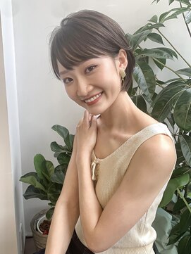 ビュー トウキョウ(VIEW TOKYO) 大人かわいい楽ちんセットひし形ショートボブ◎20代30代40代50代