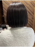 【adept金町店　軽米style】重ためボブ×チョコレートベージュ