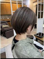 ヘアアンドメイク スタジオ ミムロ(HAIR&MAKE STUDIO MIMURO)&nbsp;くびれショートでもみれ毛小顔