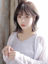 グランアージュ 池袋東口店(grandage)&nbsp;大人可愛いこなれシースルーバング×ひし形外ハネボブ池袋