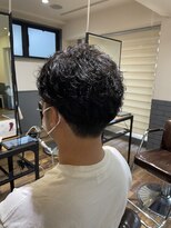 シェノンヘア(Chainon hair)&nbsp;ツーブロ×スパイラルパーマ