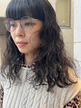 クリコ ヘアーデザイン(CLICQUOT hair design) mixパーマスパイラルミディアム