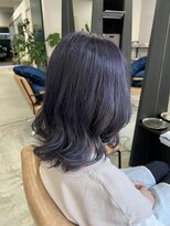 プレビア 上尾店(PREVIA) 髪質改善カラー☆アッシュバイオレット
