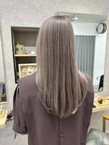 リベストバイジェービー 稲毛(li best. byjb)&nbsp;ピンクベージュ/インナーグレージュ/マチルダボブ/前髪【稲毛】