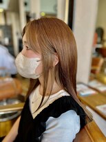 グリンプス 大濠店(Glimpse) セミロング・インナーカラー