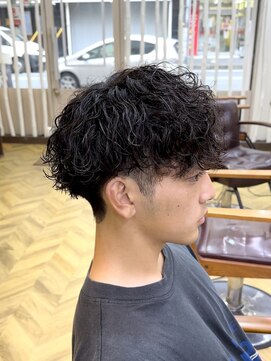 ガオプロデュースバイレボ(gao produced by revo) 【曽我尾真生】波巻きパーマ/メンズパーマ/癖毛補正パーマ