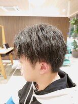 ビスポーク(BESPOKE)&nbsp;ギリ怒られないかも◎縦落ちソフトツイストナチュラルウルフ