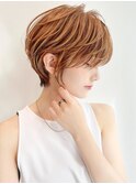 ショートボブ髪型20代30代40代50代前髪あり前髪なし【橋本】