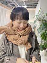 ユーリ(juli)&nbsp;暗髪マッシュショート