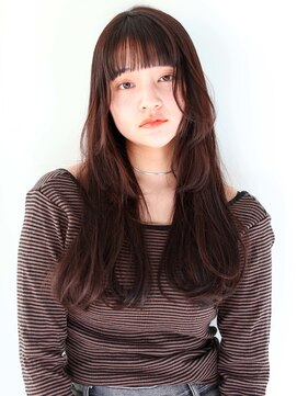 ヘアサロン ガリカ 表参道(hair salon Gallica) <SAKI>顔まわりレイヤーにブリーチなしでつくるラベンダーカラー