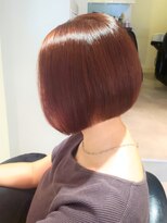 シキ(shiqui)&nbsp;30代/40代/お手入れ簡単☆オレンジアッシュボブ