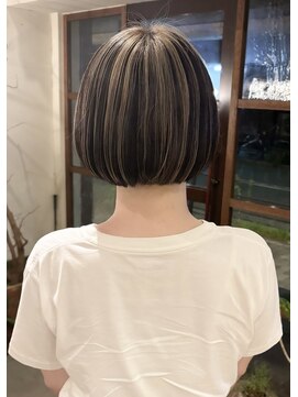 ナック ベース(knack base) ミニボブ×アンブレラカラー