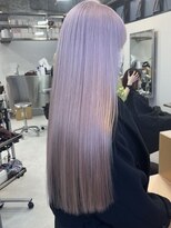 ペレ 栄店(PELE)&nbsp;前髪/アンブレラカラー/こなれミディ/イメチェン/ウェーブパーマ