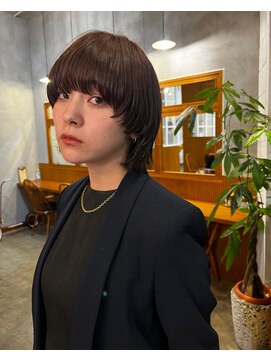 テテコケット(tete coquette) 20代から50代に人気のマッシュウルフショートに地毛風カラー