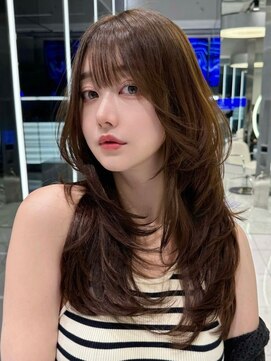 レディアル 渋谷(REDEAL) ワンホンヘア/韓国ヘア/ウルフ/前髪[レイヤーカット/渋谷]