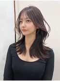 髪質改善＊韓国黒髪フェミニンロングカット＊美髪【Zina難波】