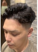リバースパーマ<理容室>[メンズ/眉毛/バーバー/御徒町]
