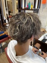 フィゼル あべのルシアス店(Aujua fizelle) ハイライト×パーマ