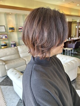 シャンプー ボーイ 宮崎柳丸店(SHAMPOO BOY) レイヤーボブ