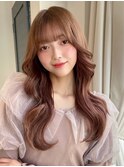 ベージュカラー/髪質改善/韓国風