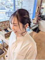 エシカルビューティー ethical beauty ヘアセット