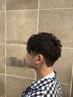 メンズカット＋眉カット　￥4500