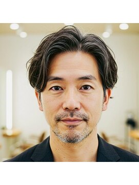 クート オム 南浦和(ku-to homme) 南浦和/メンズカット/メンズミディアム/メンズパーマ/白髪ぼかし