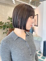 ノエ(noe)&nbsp;ホワイトグレージュ/デジタルパーマ/チェリーブラウン/栄r136