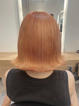 ジーナ 船橋(Zina) 髪質改善*マチルダボブアッシュカラー*美髪【Zina船橋】