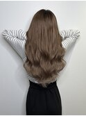 ★20代30代のミルクティーアッシュベージュ
