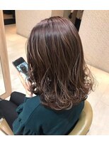 ヘアーズルーム 近鉄八尾(hair's RooM)&nbsp;ミディアムボブ/ローレイヤー/ハイライト