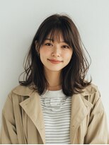 ランデブー 大宮(Rende-Zvous)&nbsp;くびれヘア/アプリコットオレンジ/ハイライトカラー/大宮