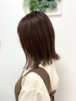 ヘアバイプルーヴ(Hair by PROVE)の写真/【仙台駅徒歩５分/イービーンズ3F】髪と頭皮をいたわりながら、艶やかで透明感のある色味に＊