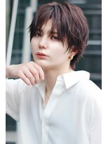 リークフー(Ree cu fuu)&nbsp;シースルーマッシュ韓国マッシュシャドーパーマ秋カラー