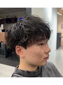 Men'sカット/学割U24カットカラー/眉毛/ニュアンスパーマ/新越谷